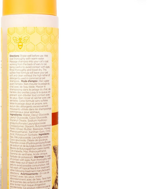 Load image into Gallery viewer, Cat Hypoallergenic Shampoo with Shea Butter &amp; Honey | Moisturizing &amp; Nourishing Cat Shampoo | Cruelty, Sulfate &amp; Paraben Free, Ph Balanced for Cats - Made in USA, 10 Oz - 2 Pack
