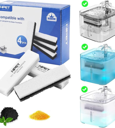 Cat Dog Water Fountain (Replacement Filters for WF020TP)