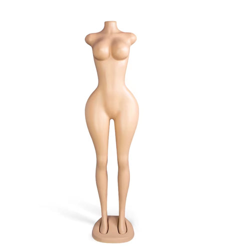 Cheap BBL Female Mannequins Plastic Big Bust Big Ass Woman Dummy Fashion Garments Display