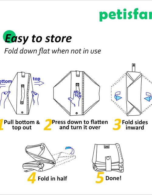 Load image into Gallery viewer, Portable Travel Litter Box for Easy Drive with Kitty and Cats. Lightweight, Sturdy, Leak-Proof, Collapsible
